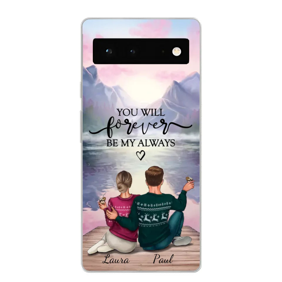 Voor altijd bij je - Gepersonaliseerd telefoonhoesje