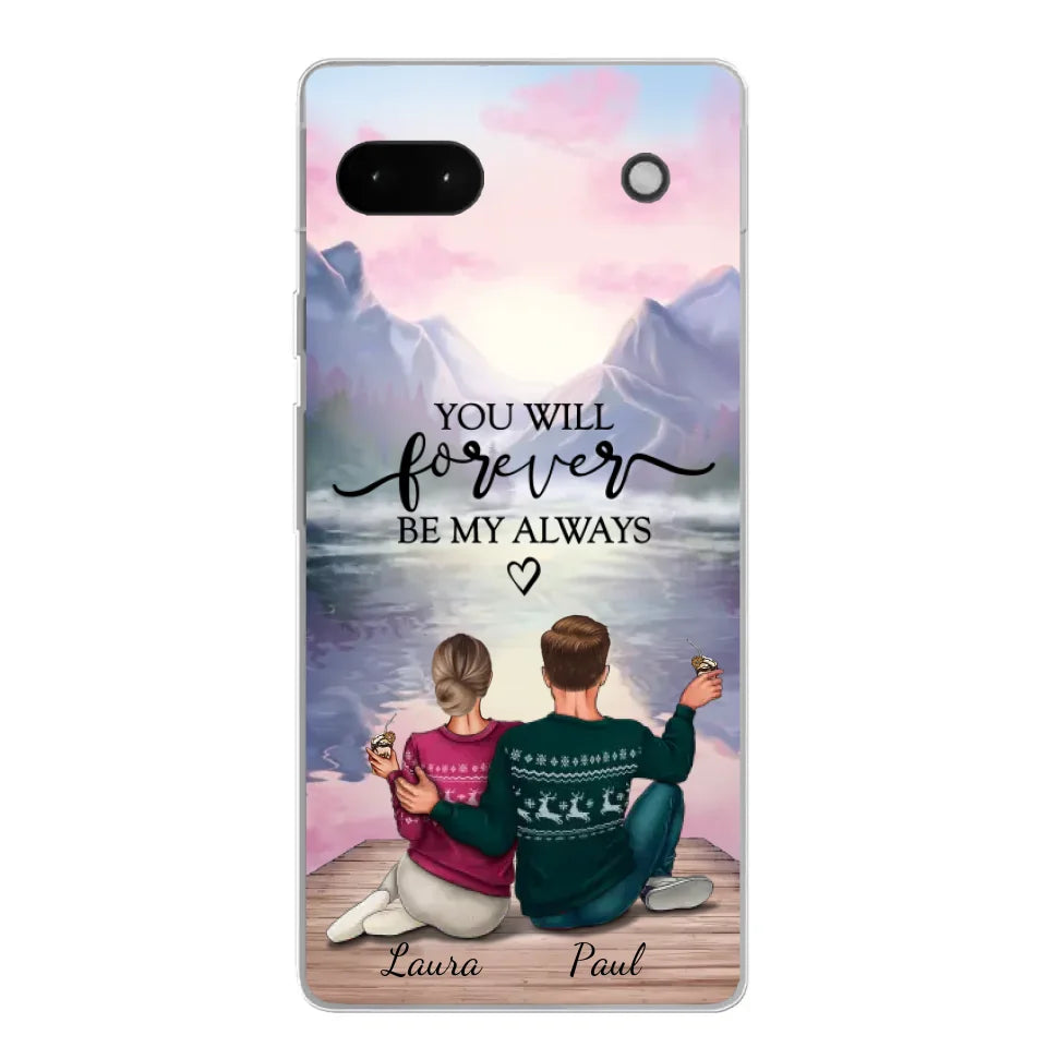 Voor altijd bij je - Gepersonaliseerd telefoonhoesje