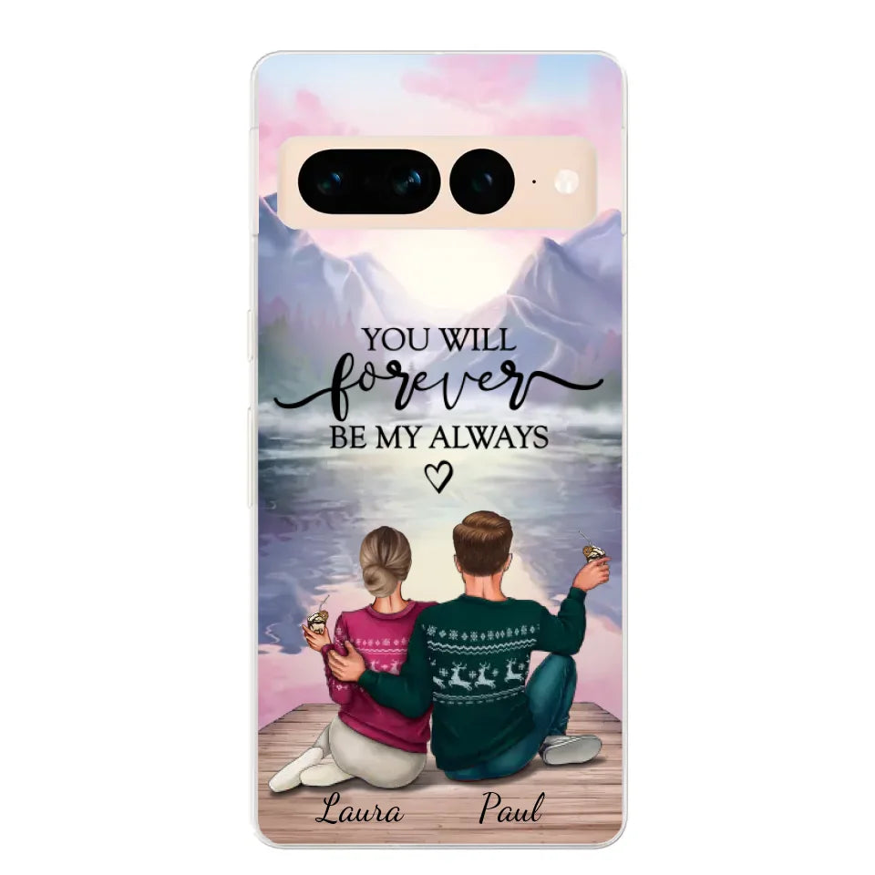 Voor altijd bij je - Gepersonaliseerd telefoonhoesje
