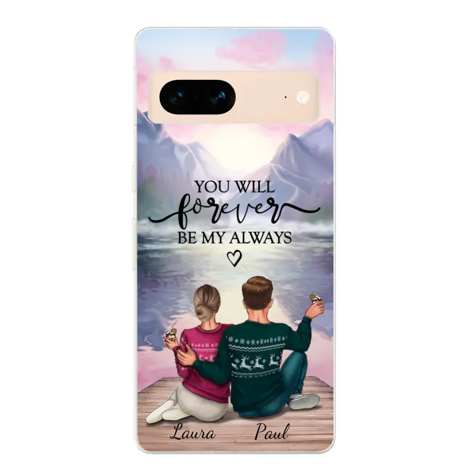 Voor altijd bij je - Gepersonaliseerd telefoonhoesje