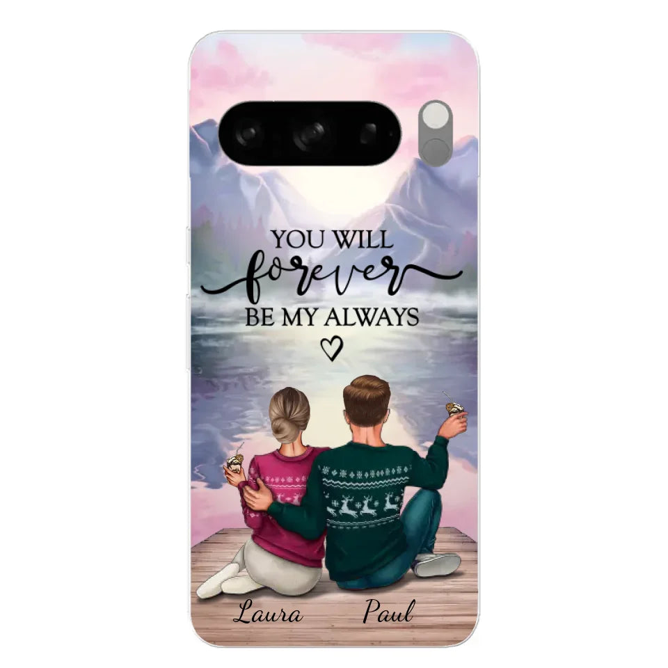 Voor altijd bij je - Gepersonaliseerd telefoonhoesje
