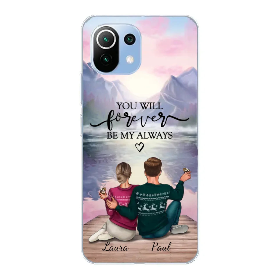 Voor altijd bij je - Gepersonaliseerd telefoonhoesje