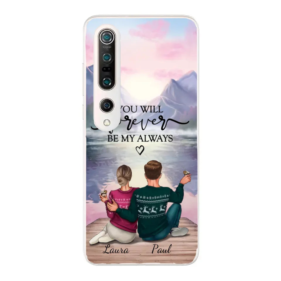Voor altijd bij je - Gepersonaliseerd telefoonhoesje