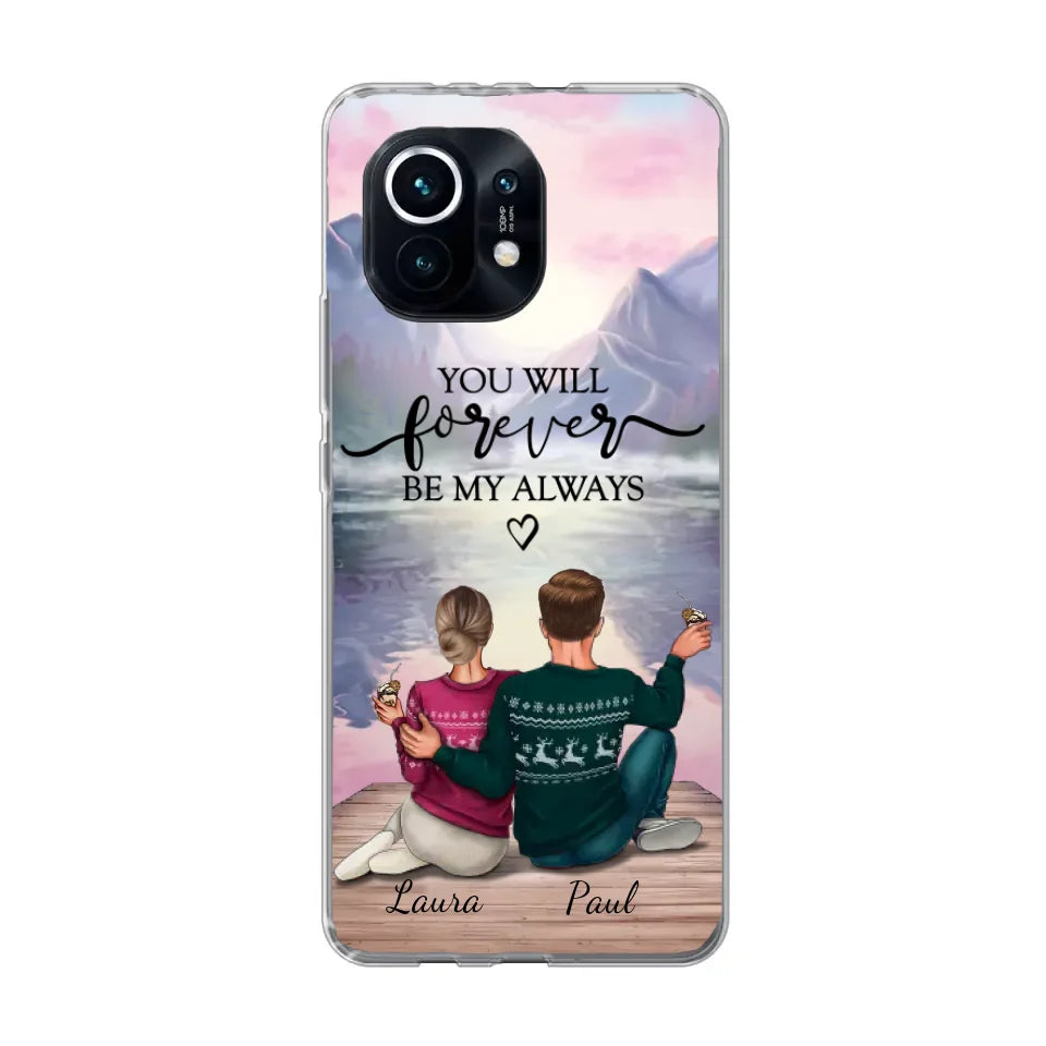 Voor altijd bij je - Gepersonaliseerd telefoonhoesje