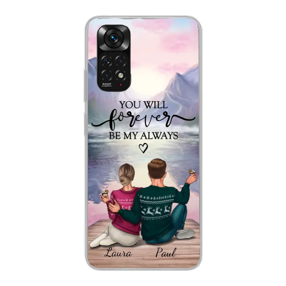 Voor altijd bij je - Gepersonaliseerd telefoonhoesje