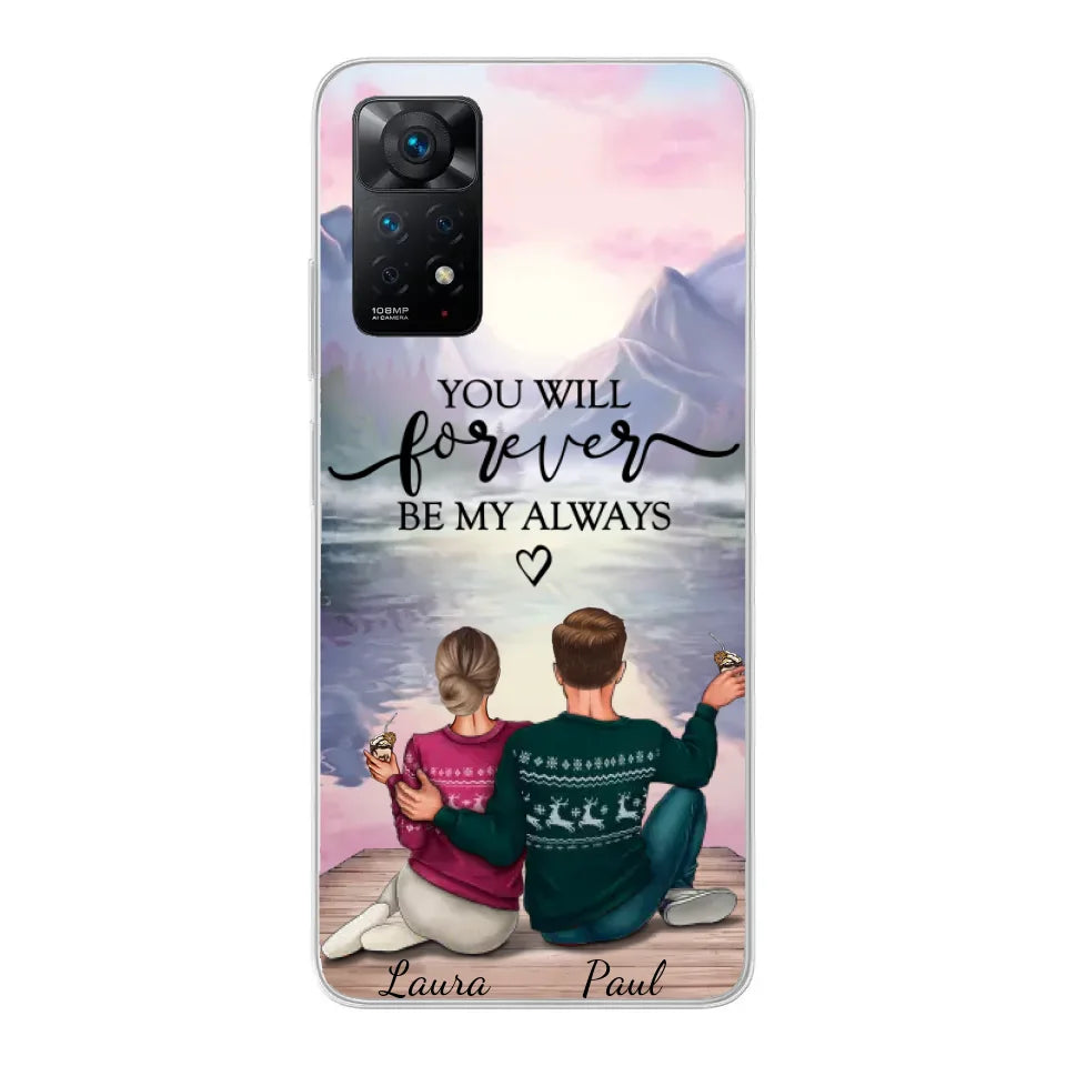 Voor altijd bij je - Gepersonaliseerd telefoonhoesje