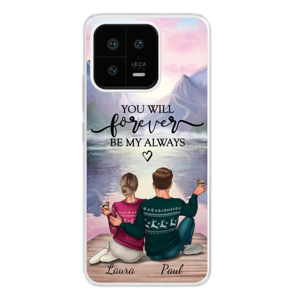 Voor altijd bij je - Gepersonaliseerd telefoonhoesje