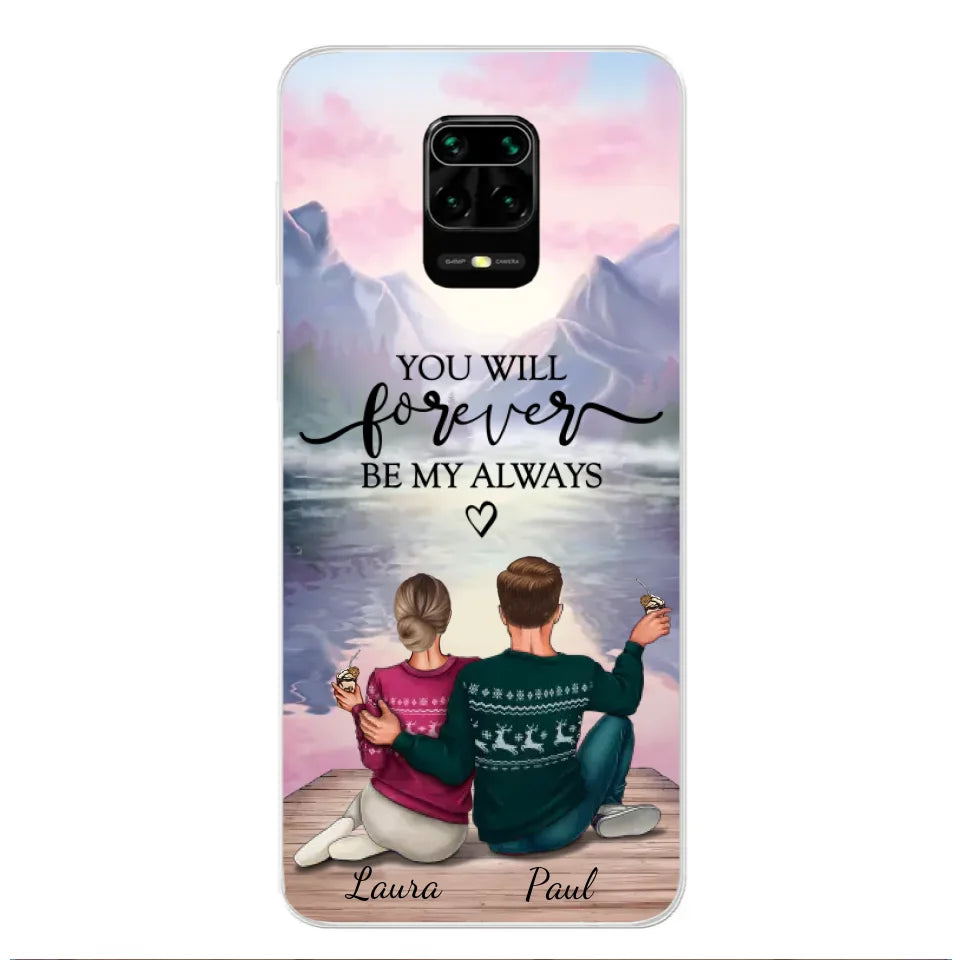 Voor altijd bij je - Gepersonaliseerd telefoonhoesje