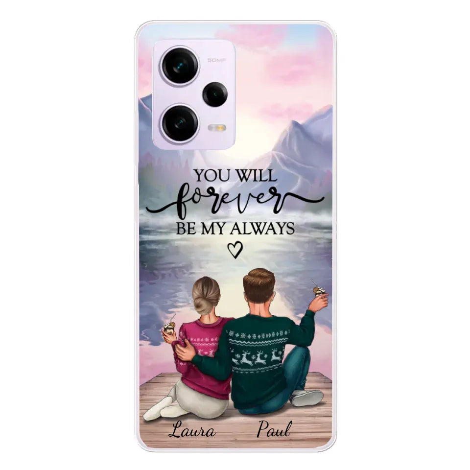 Voor altijd bij je - Gepersonaliseerd telefoonhoesje