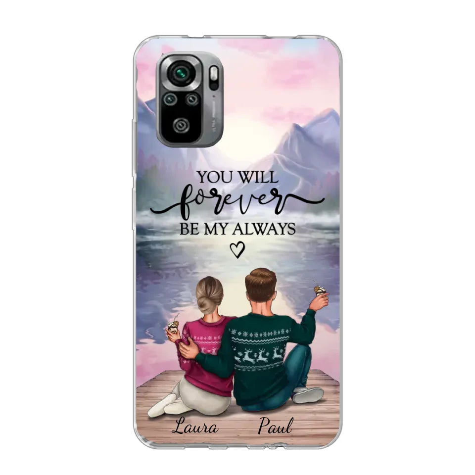 Voor altijd bij je - Gepersonaliseerd telefoonhoesje