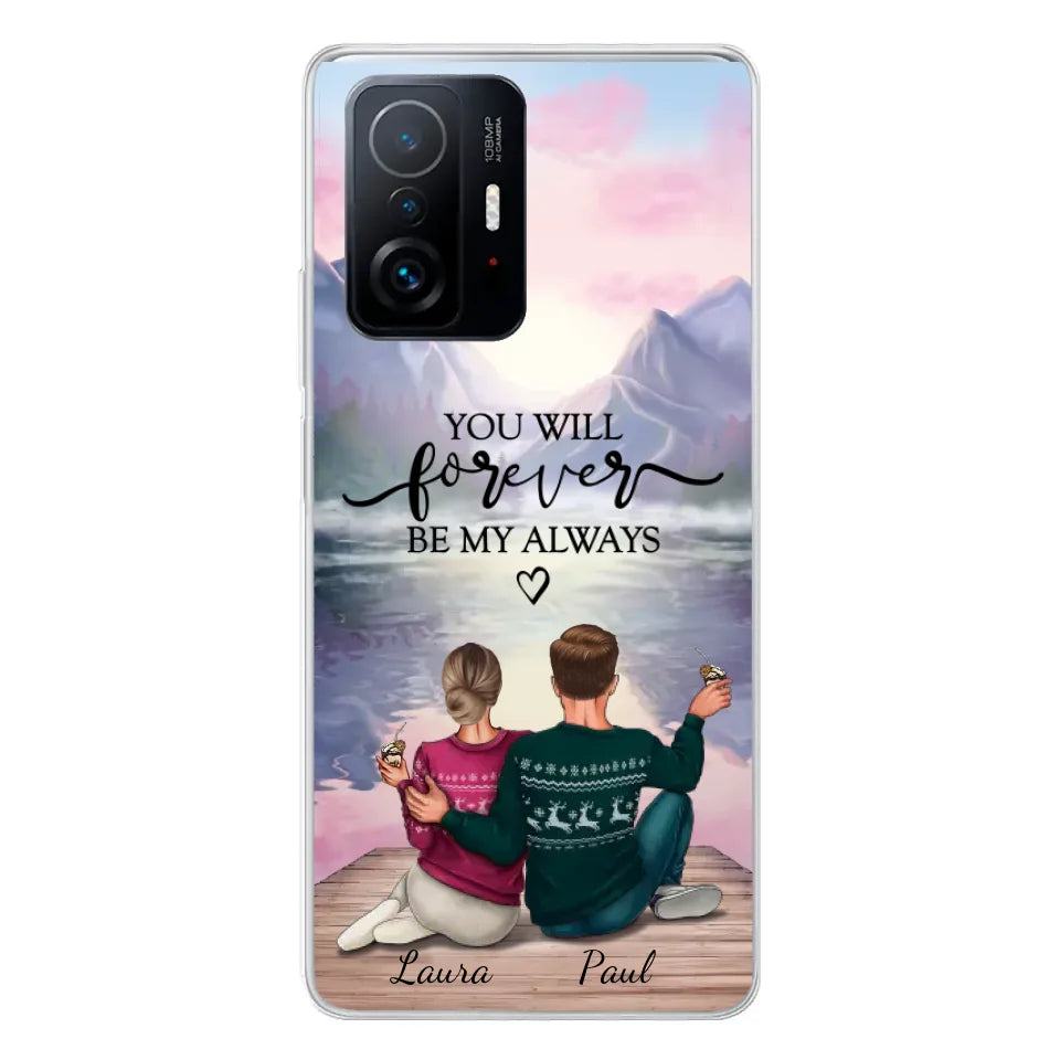 Voor altijd bij je - Gepersonaliseerd telefoonhoesje