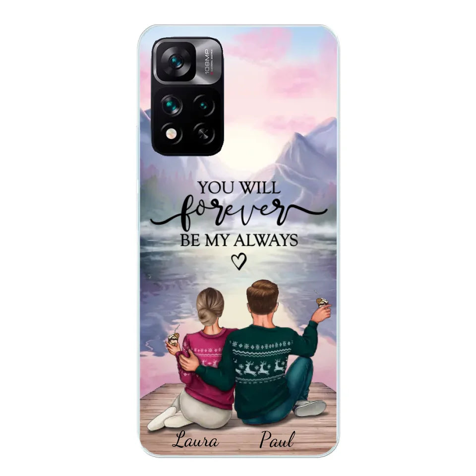 Voor altijd bij je - Gepersonaliseerd telefoonhoesje