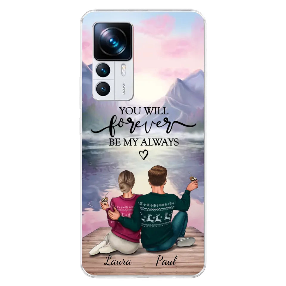 Voor altijd bij je - Gepersonaliseerd telefoonhoesje