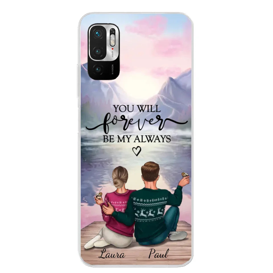 Voor altijd bij je - Gepersonaliseerd telefoonhoesje