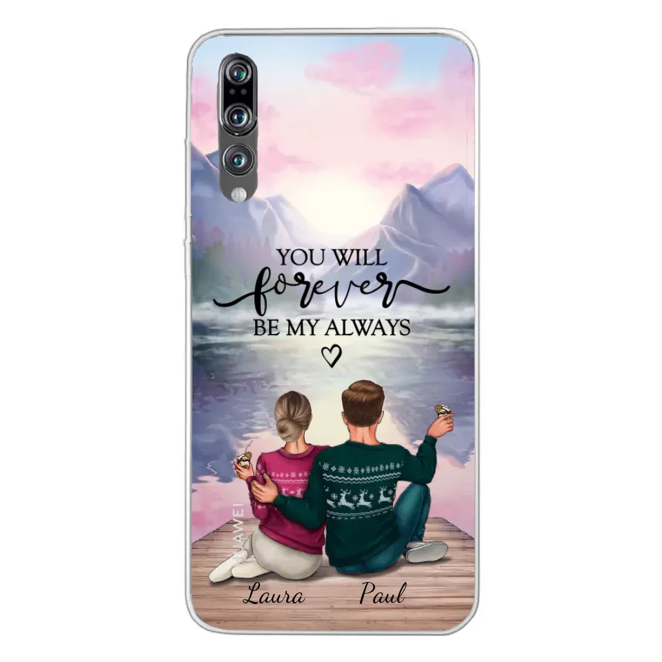 Voor altijd bij je - Gepersonaliseerd telefoonhoesje