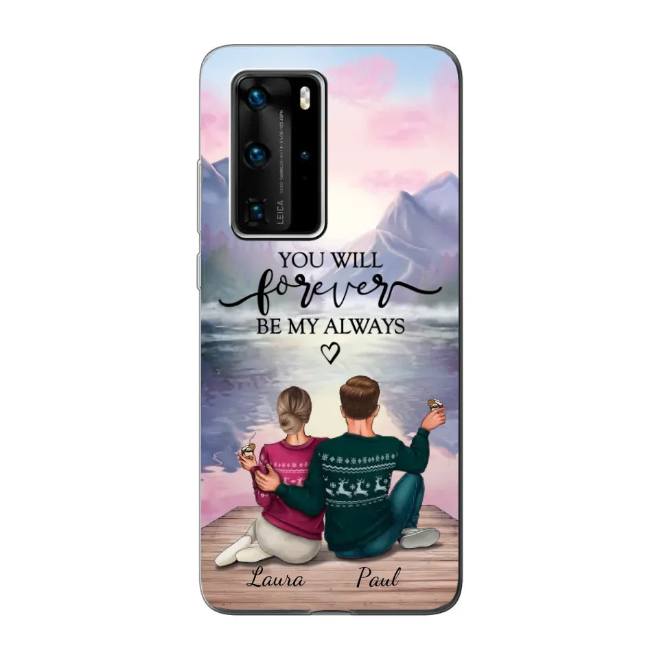 Voor altijd bij je - Gepersonaliseerd telefoonhoesje