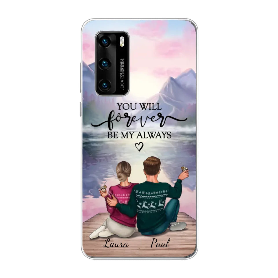 Voor altijd bij je - Gepersonaliseerd telefoonhoesje