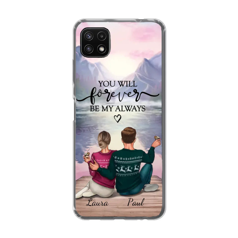 Voor altijd bij je - Gepersonaliseerd telefoonhoesje