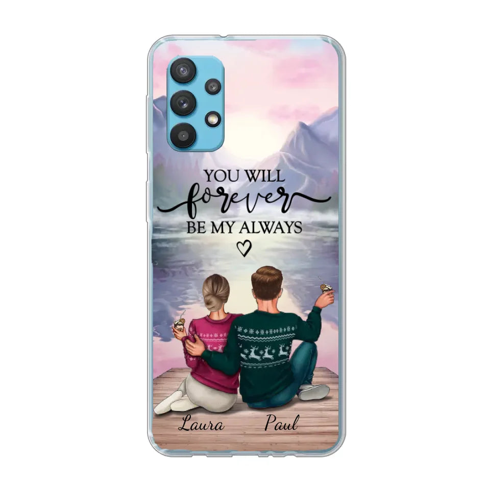 Voor altijd bij je - Gepersonaliseerd telefoonhoesje