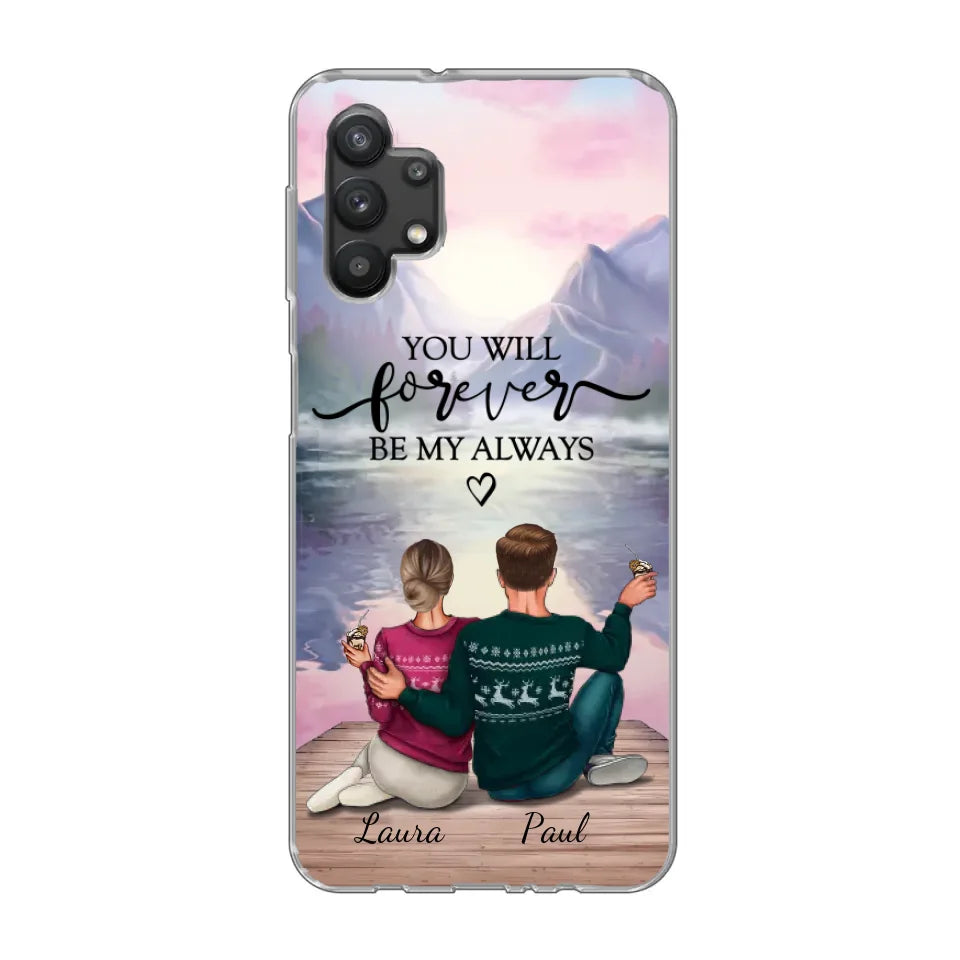 Voor altijd bij je - Gepersonaliseerd telefoonhoesje