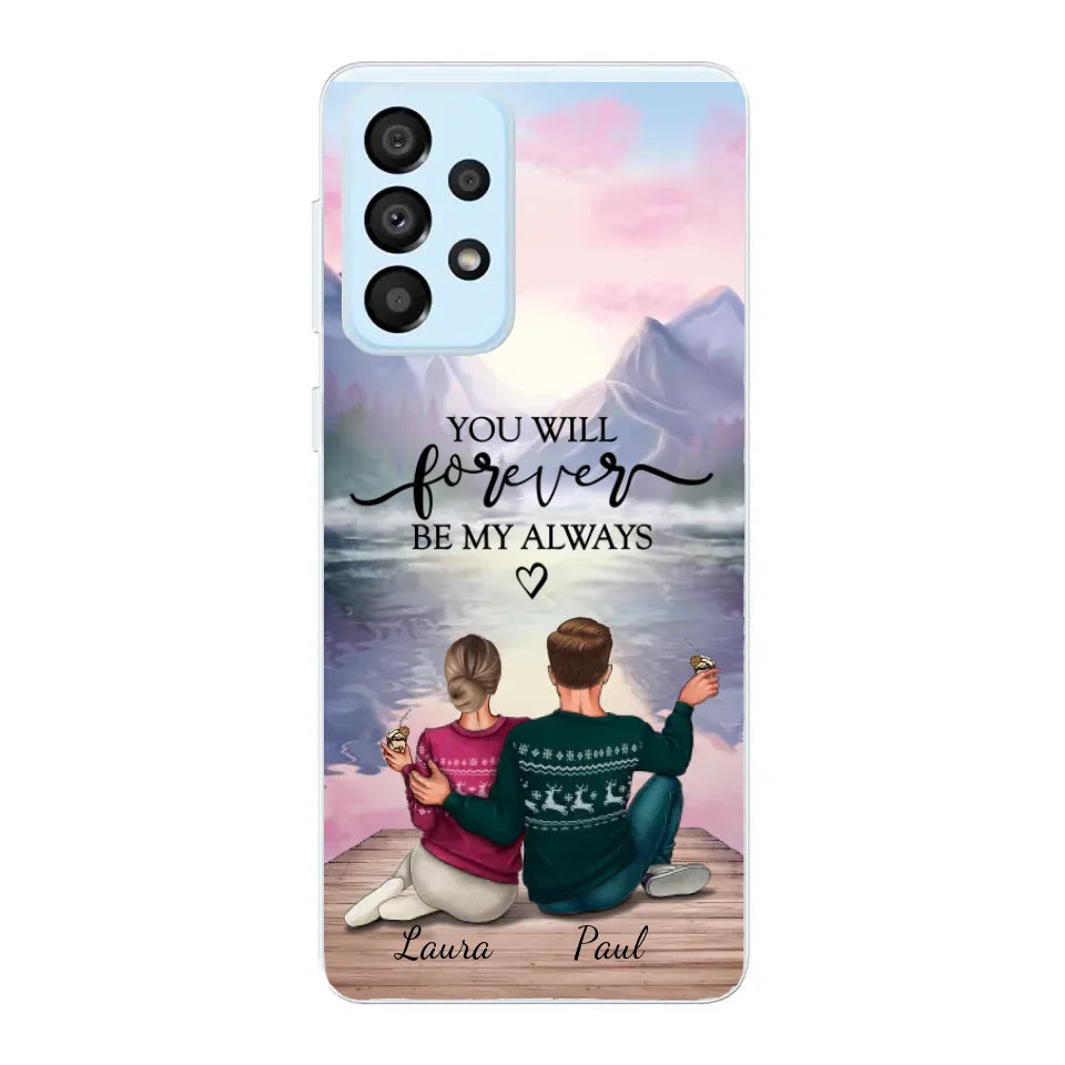 Voor altijd bij je - Gepersonaliseerd telefoonhoesje