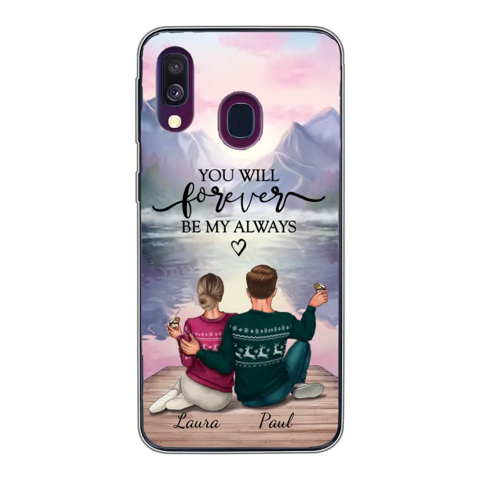 Voor altijd bij je - Gepersonaliseerd telefoonhoesje