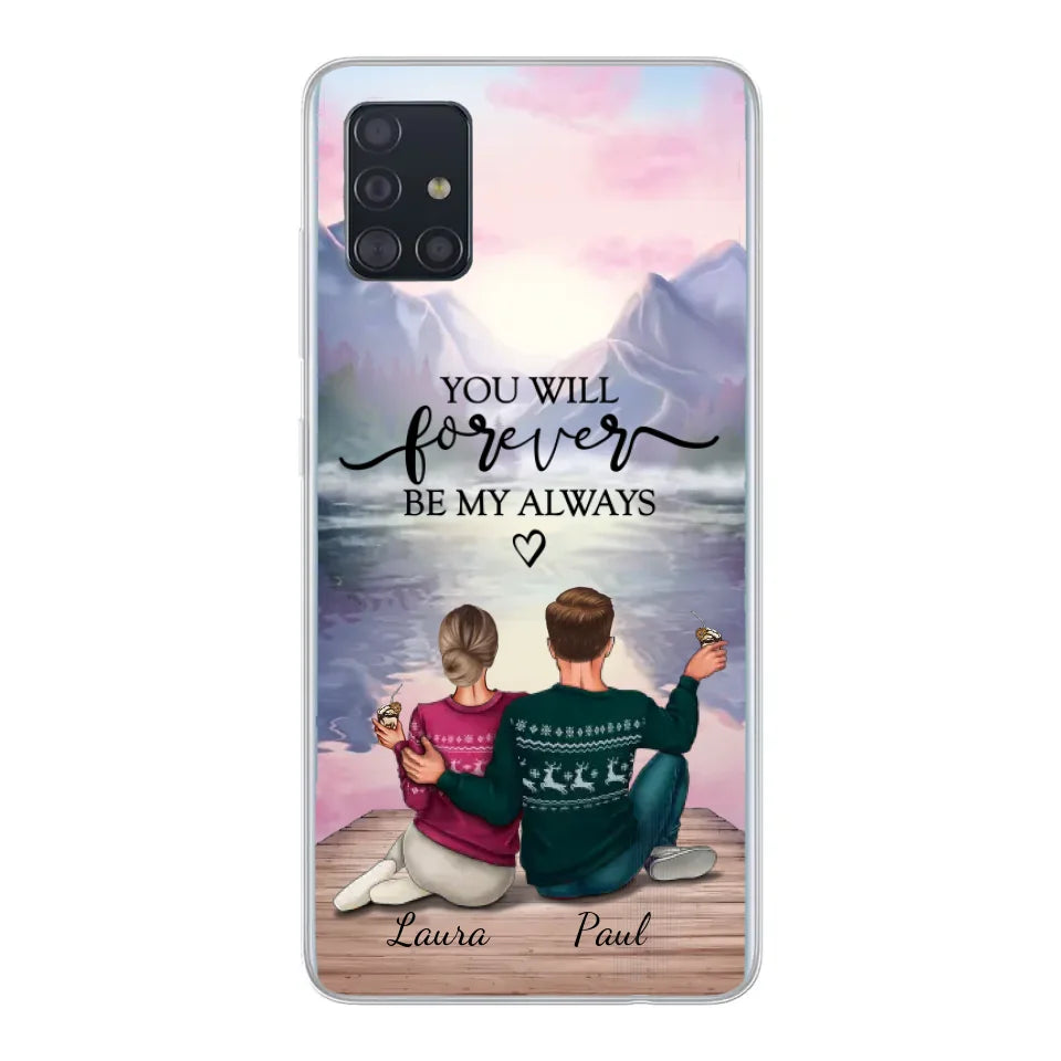 Voor altijd bij je - Gepersonaliseerd telefoonhoesje