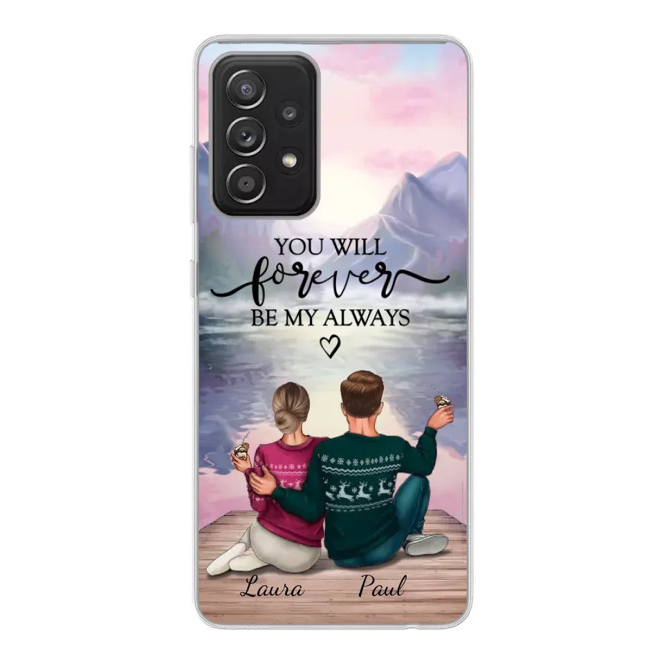 Voor altijd bij je - Gepersonaliseerd telefoonhoesje