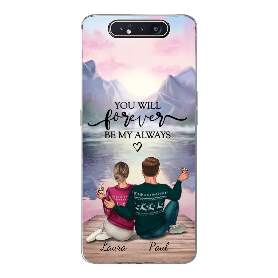 Voor altijd bij je - Gepersonaliseerd telefoonhoesje