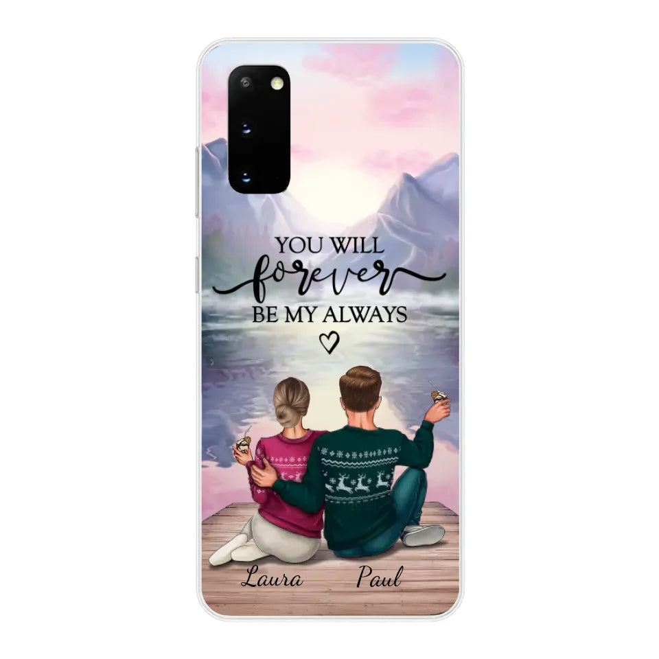Voor altijd bij je - Gepersonaliseerd telefoonhoesje