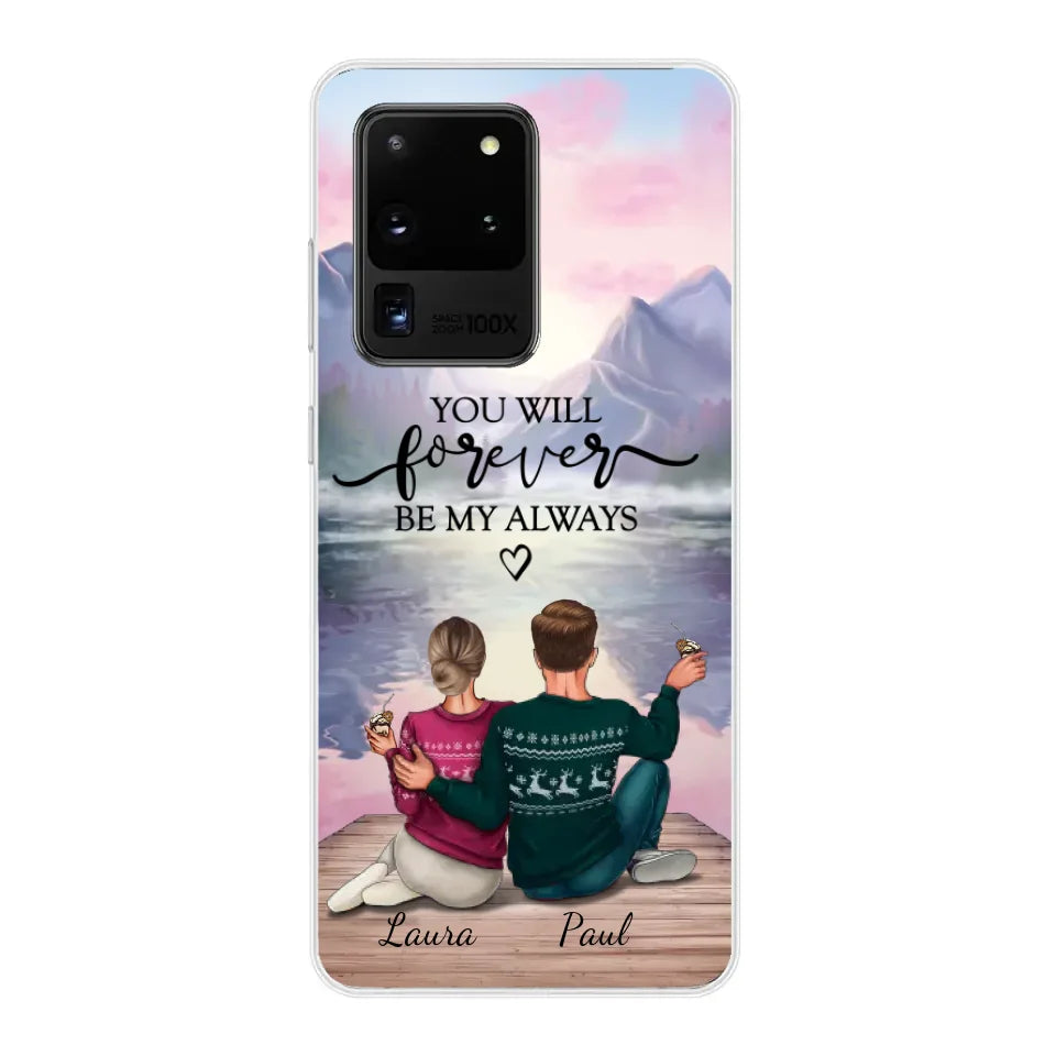 Voor altijd bij je - Gepersonaliseerd telefoonhoesje