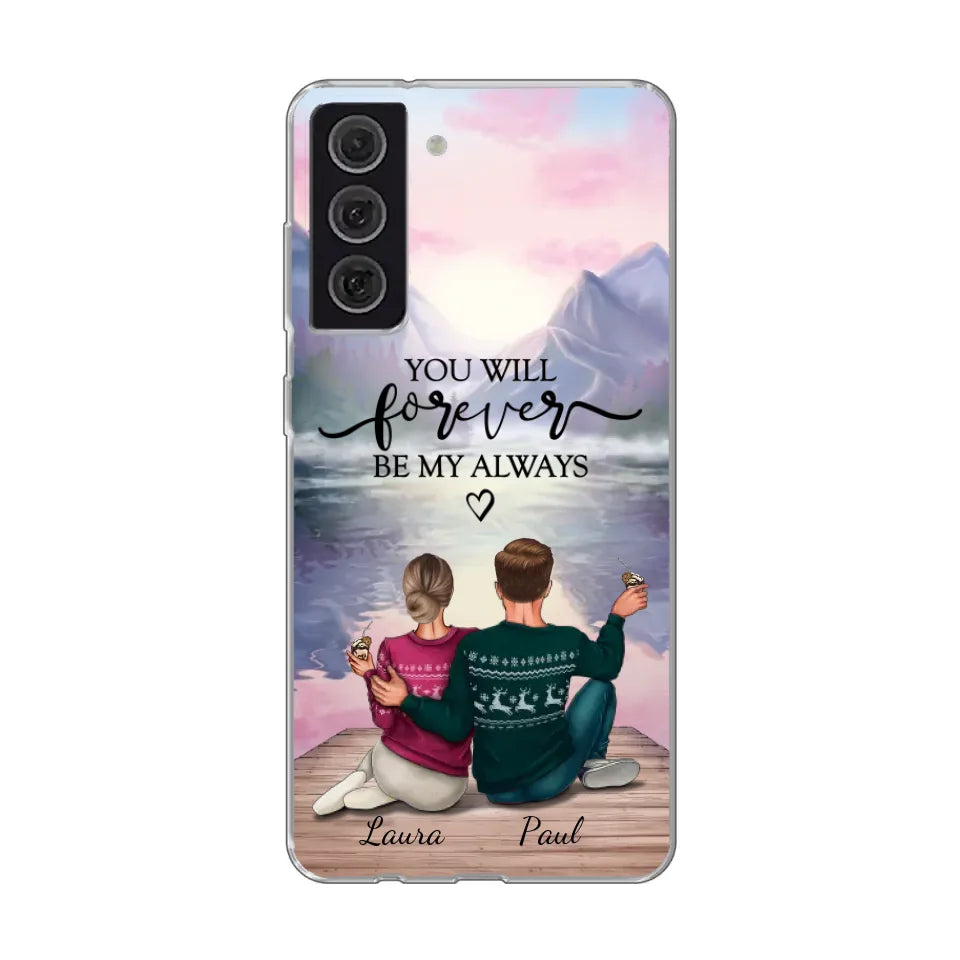Voor altijd bij je - Gepersonaliseerd telefoonhoesje