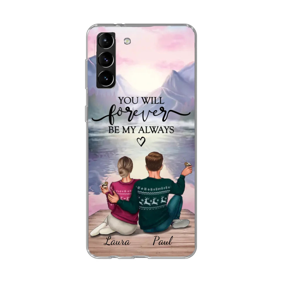 Voor altijd bij je - Gepersonaliseerd telefoonhoesje
