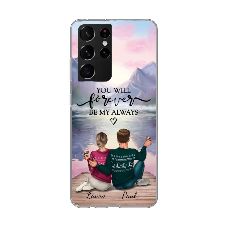 Voor altijd bij je - Gepersonaliseerd telefoonhoesje