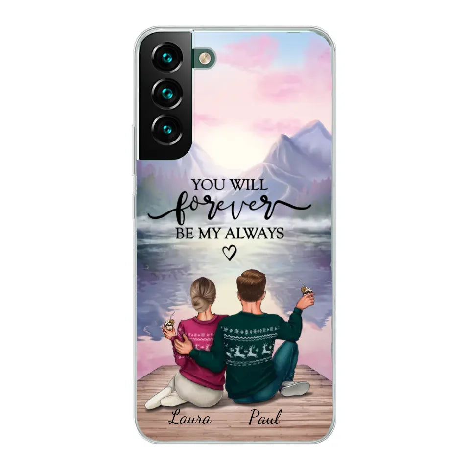Voor altijd bij je - Gepersonaliseerd telefoonhoesje