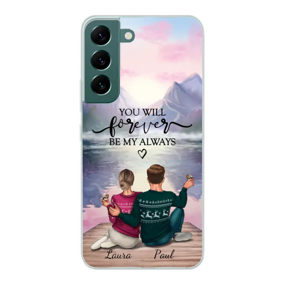 Voor altijd bij je - Gepersonaliseerd telefoonhoesje
