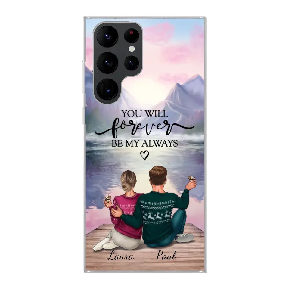 Voor altijd bij je - Gepersonaliseerd telefoonhoesje