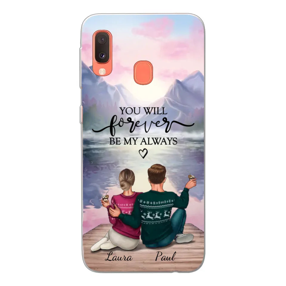 Voor altijd bij je - Gepersonaliseerd telefoonhoesje