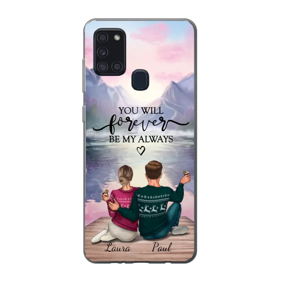 Voor altijd bij je - Gepersonaliseerd telefoonhoesje