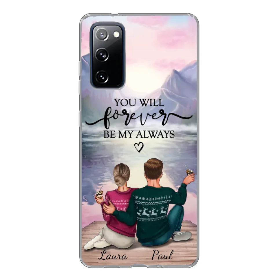 Voor altijd bij je - Gepersonaliseerd telefoonhoesje