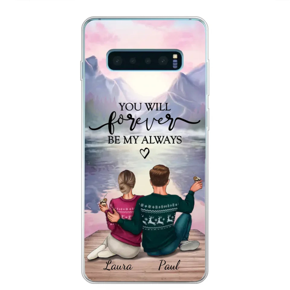 Voor altijd bij je - Gepersonaliseerd telefoonhoesje