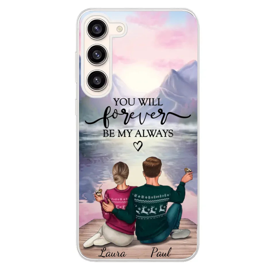 Voor altijd bij je - Gepersonaliseerd telefoonhoesje