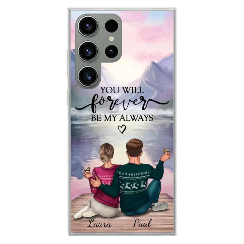 Voor altijd bij je - Gepersonaliseerd telefoonhoesje
