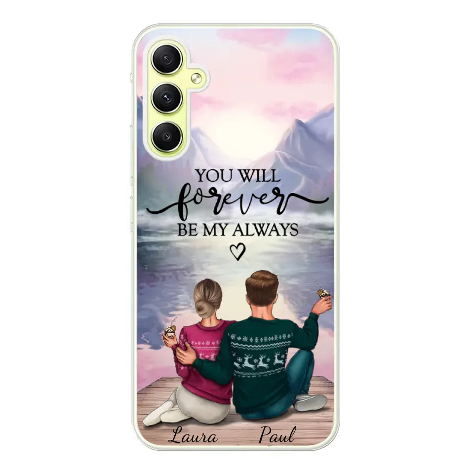 Voor altijd bij je - Gepersonaliseerd telefoonhoesje