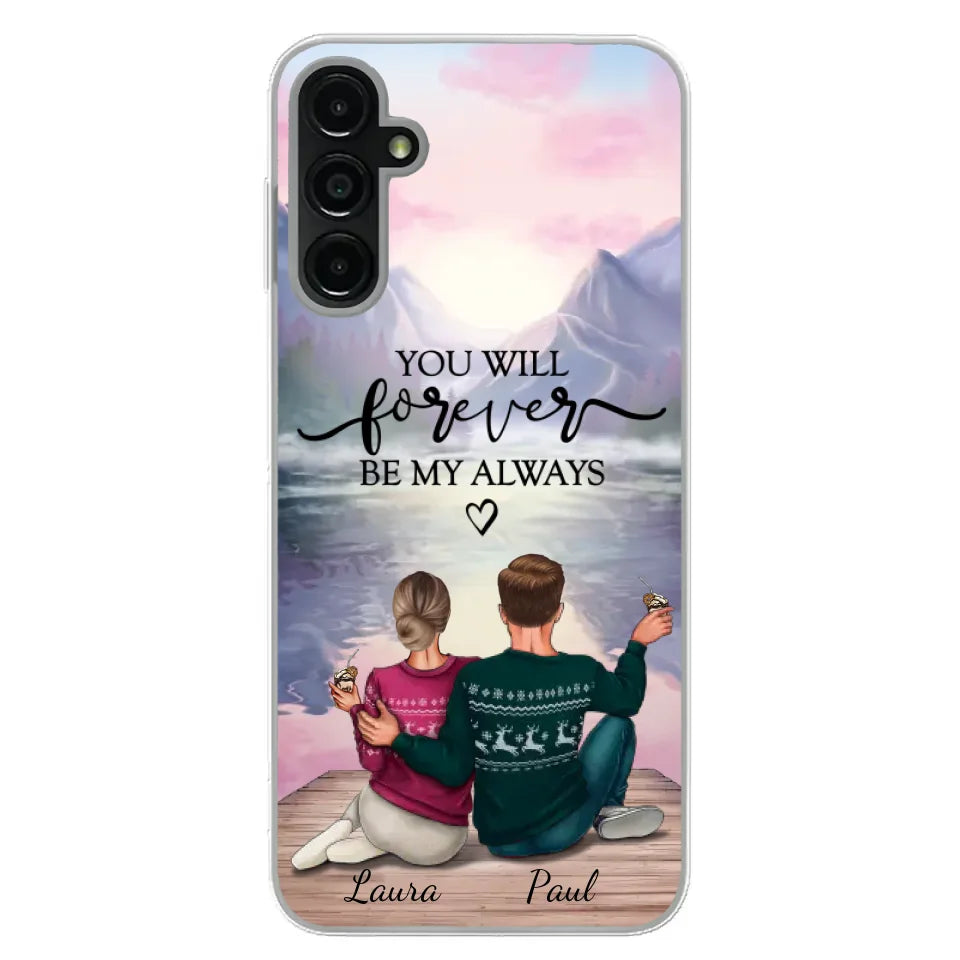 Voor altijd bij je - Gepersonaliseerd telefoonhoesje