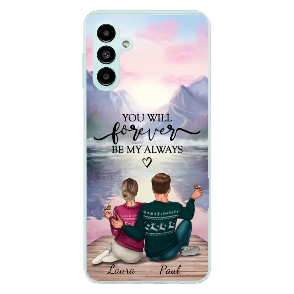 Voor altijd bij je - Gepersonaliseerd telefoonhoesje
