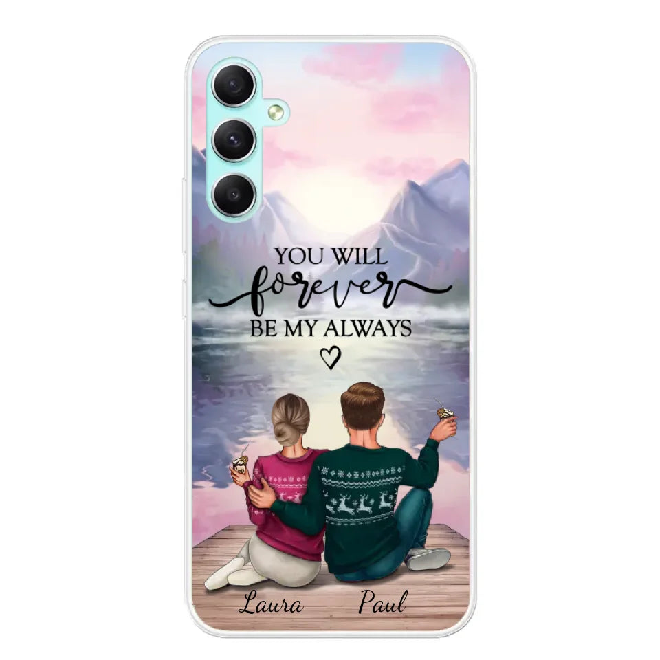 Voor altijd bij je - Gepersonaliseerd telefoonhoesje
