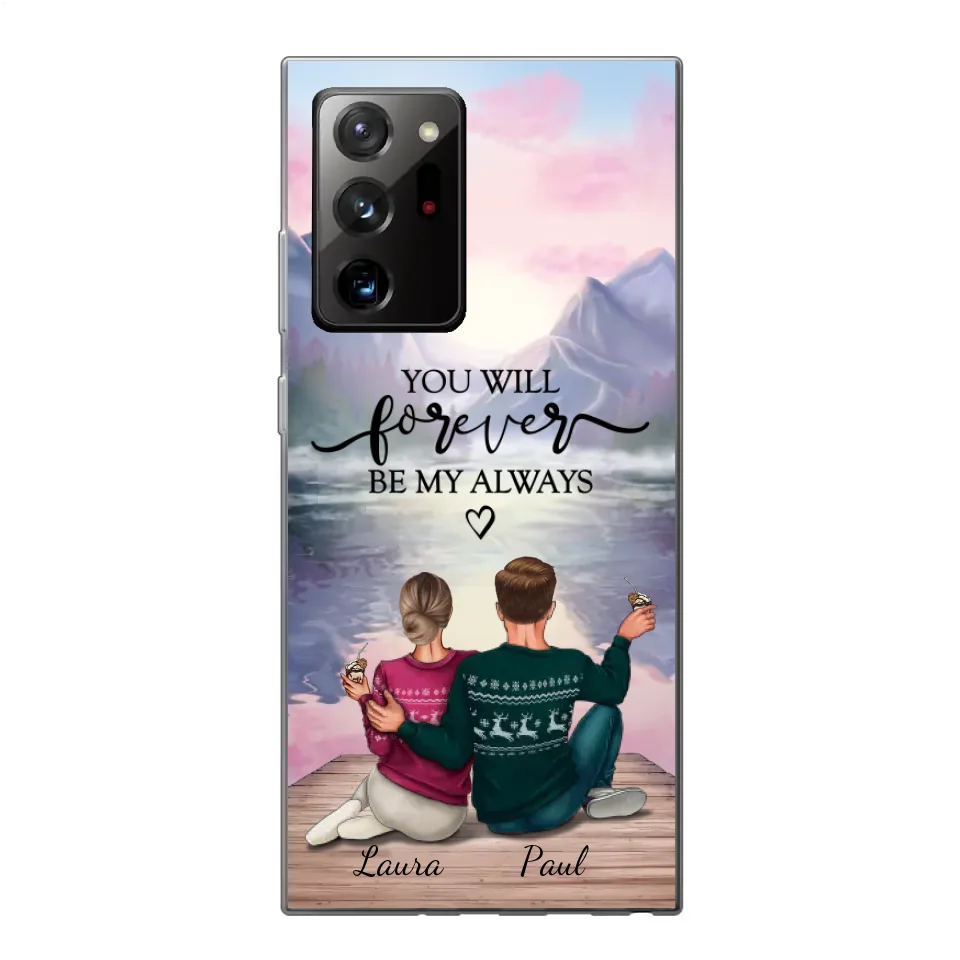 Voor altijd bij je - Gepersonaliseerd telefoonhoesje