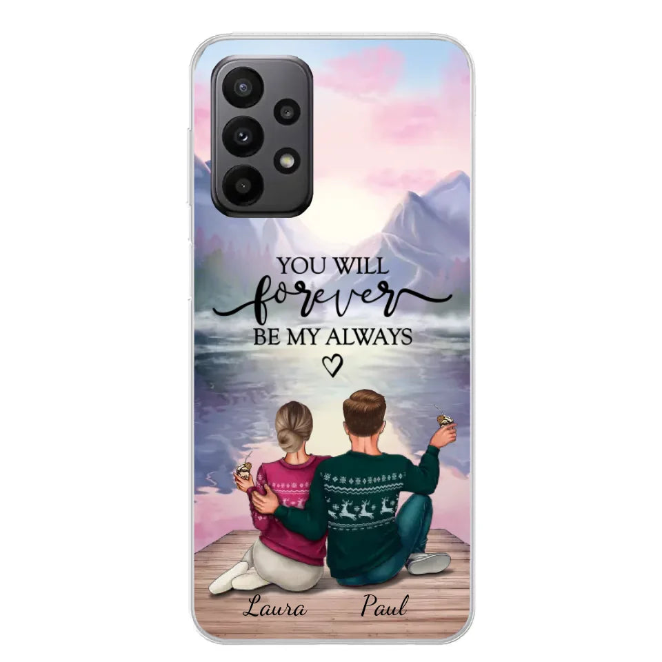 Voor altijd bij je - Gepersonaliseerd telefoonhoesje