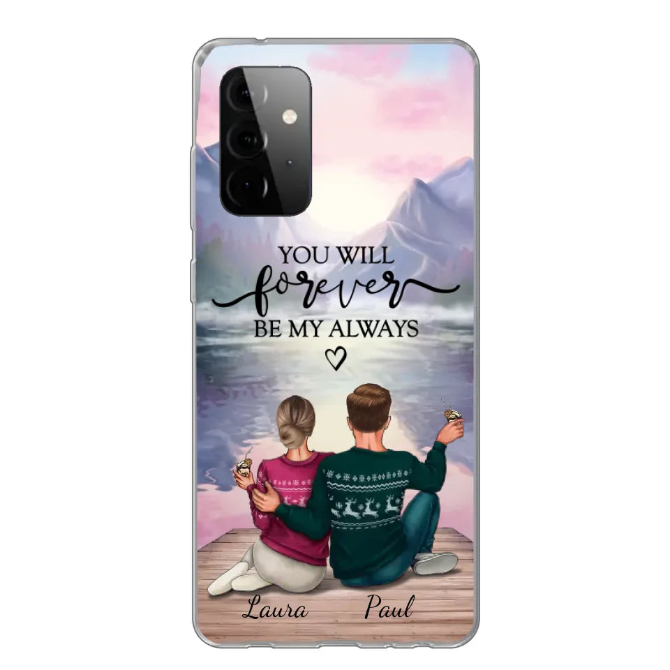 Voor altijd bij je - Gepersonaliseerd telefoonhoesje